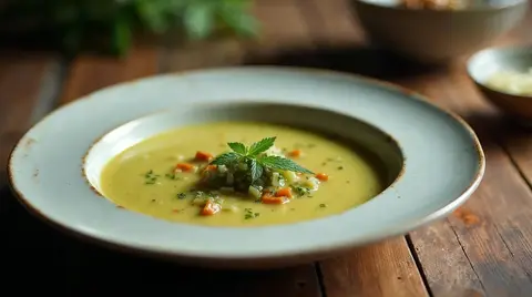 Cannabis Leek Soup