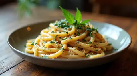 Cannabis Pasta Carbonara