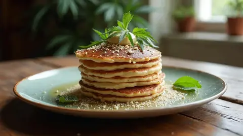 Cannabis Pancakes