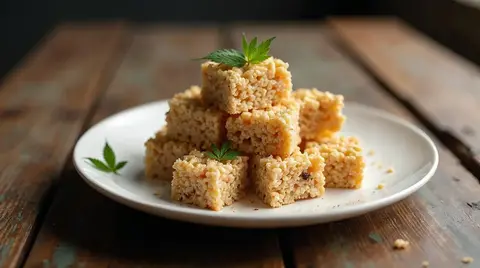 Cannabis Rice Krispie Treats