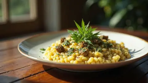 Cannabis Risotto Milanese
