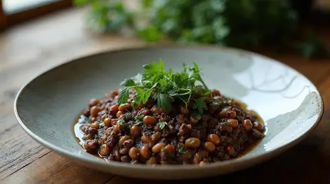 Cannabis Black Risotto
