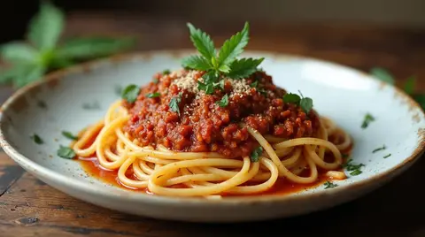 Cannabis Spaghetti Bolognese
