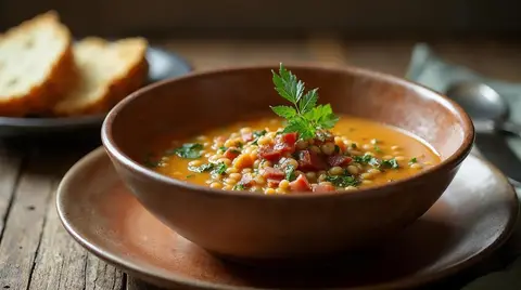 Cannabis Bacon Lentil Soup