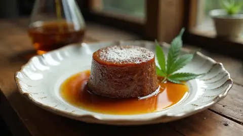 Cannabis Sticky Toffee Pudding