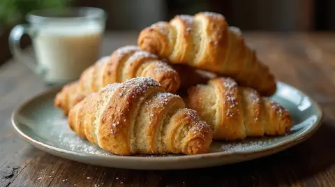 Cannabis Vanilla Crescent Cookies