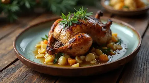 Cannabis Roasted Christmas Goose
