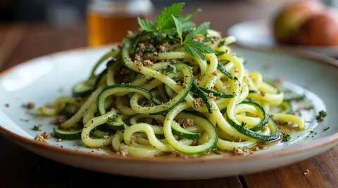 Cannabis Zucchini Noodles