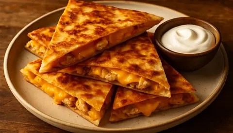 Cannabis Chicken Quesadilla with Zen Oil