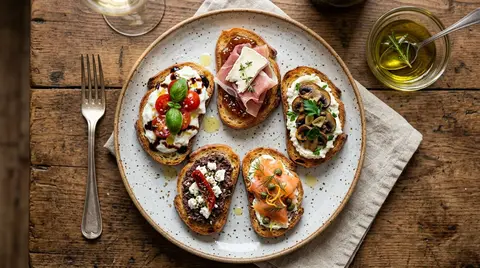 Cannabis Crostini
