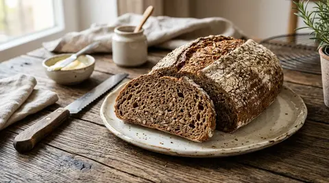 Cannabis Spelt Bread