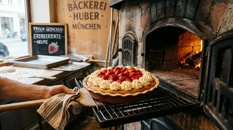 Cannabis Strawberry Torte