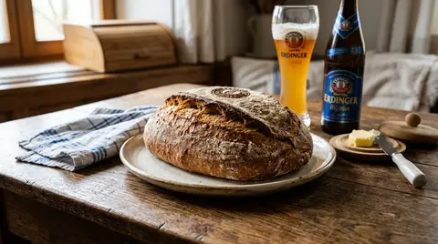 Cannabis Erdinger Wheat Beer Bread