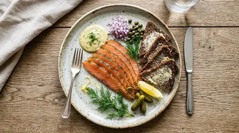 Cannabis Cured Salmon