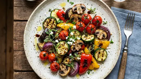 Cannabis Grilled Vegetables