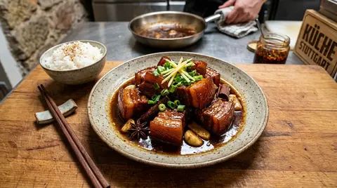 Cannabis Braised Pork Belly