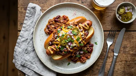 Cannabis Chili Cheese Hot Dog