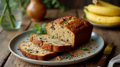 Moist Cannabis Banana Bread