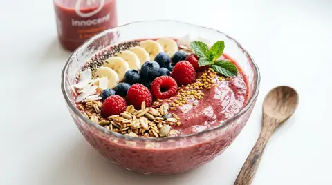Cannabis Innocent Tropical Smoothie Bowl