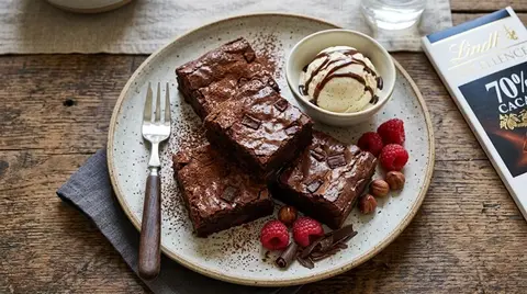Cannabis Lindt Excellence 85% Brownies