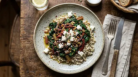 Cannabis Chard Risotto