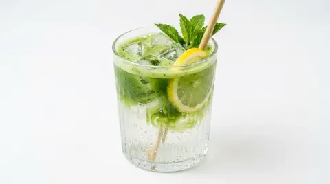Cannabis Matcha Lemonade