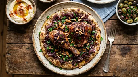 Cannabis Flatbread with Sumac