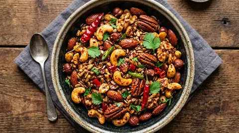 Cannabis Spicy Nut Mix