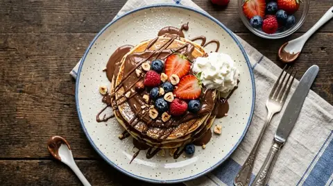 Cannabis Nutella Pancakes