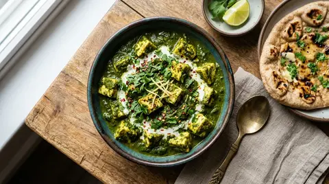 Cannabis Palak Paneer