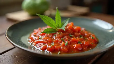 Roasted Pepper Cannabis Sauce