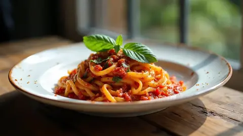 Pasta Arrabiata Cannabis