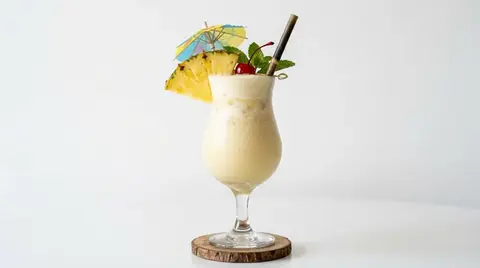Cannabis Piña Colada Mocktail