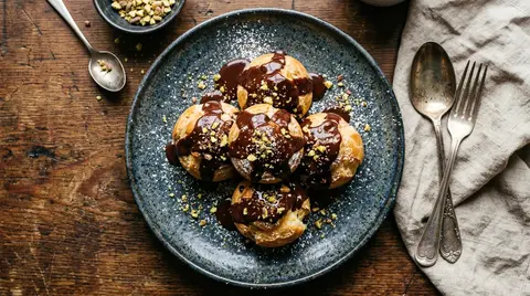 Cannabis Profiteroles