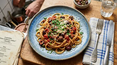 Cannabis Pasta Puttanesca