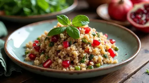 Quinoa Pomegranate Salad