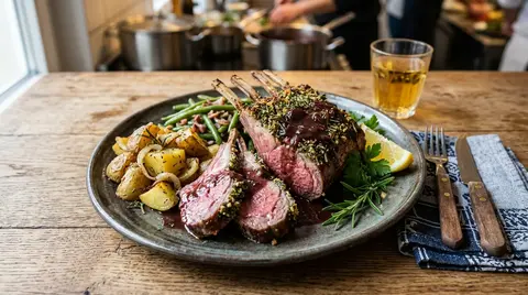 Cannabis Rack of Lamb