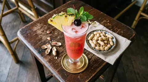 Cannabis Singapore Sling — Raffles Bar Classic