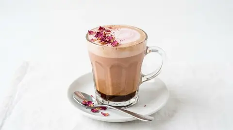 Cannabis Rose Latte