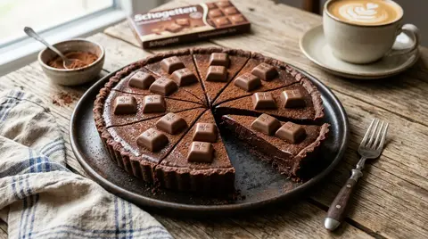 Cannabis Schogetten Chocolate Tart