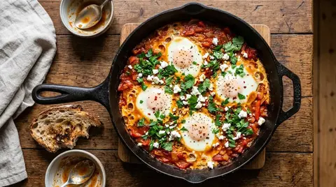White Cannabis Shakshuka