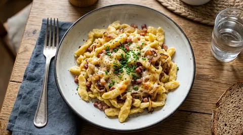 Cannabis Cheese Spätzle