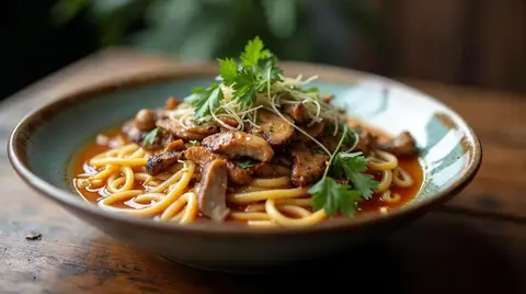 Vegan Mushroom Ramen