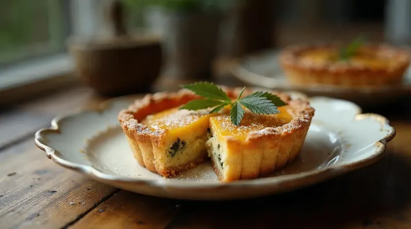 Cannabis Bakewell Tart