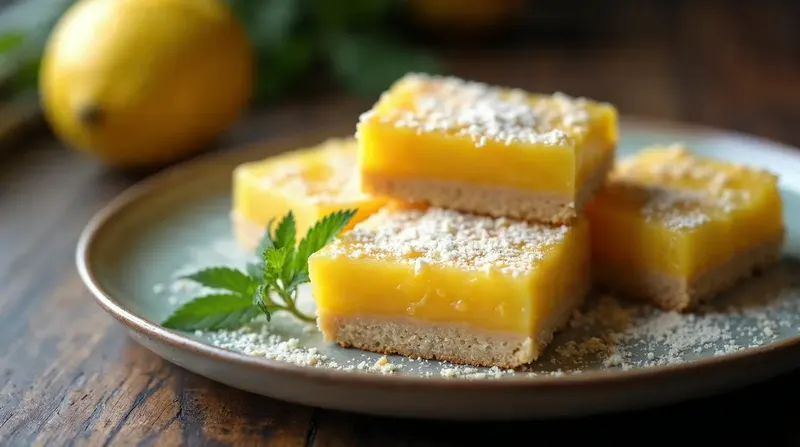 Cannabis Lemon Bars