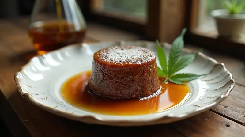 Cannabis Sticky Toffee Pudding